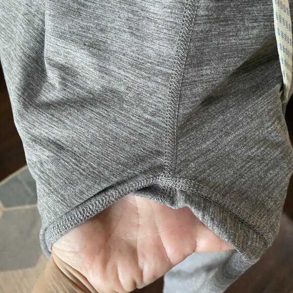 VUORI Melange Grey Long Sleeve Lux Jumpsuit Size L - Picture 6 of 8